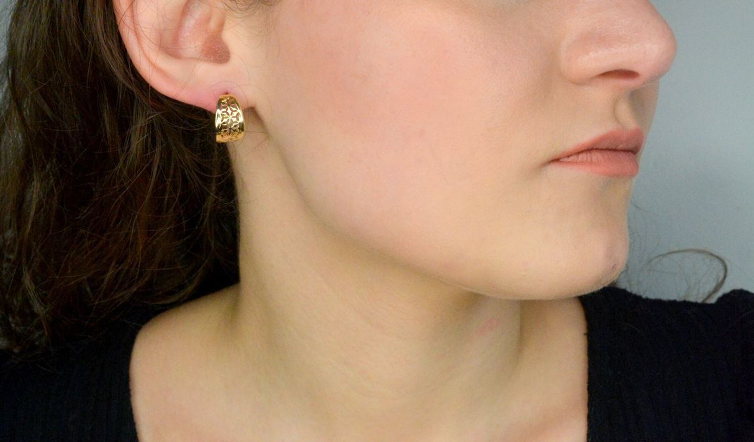 Kolczyki złote ażurowe zapięcie angielskie próba 375, KL 8836 375.jpg